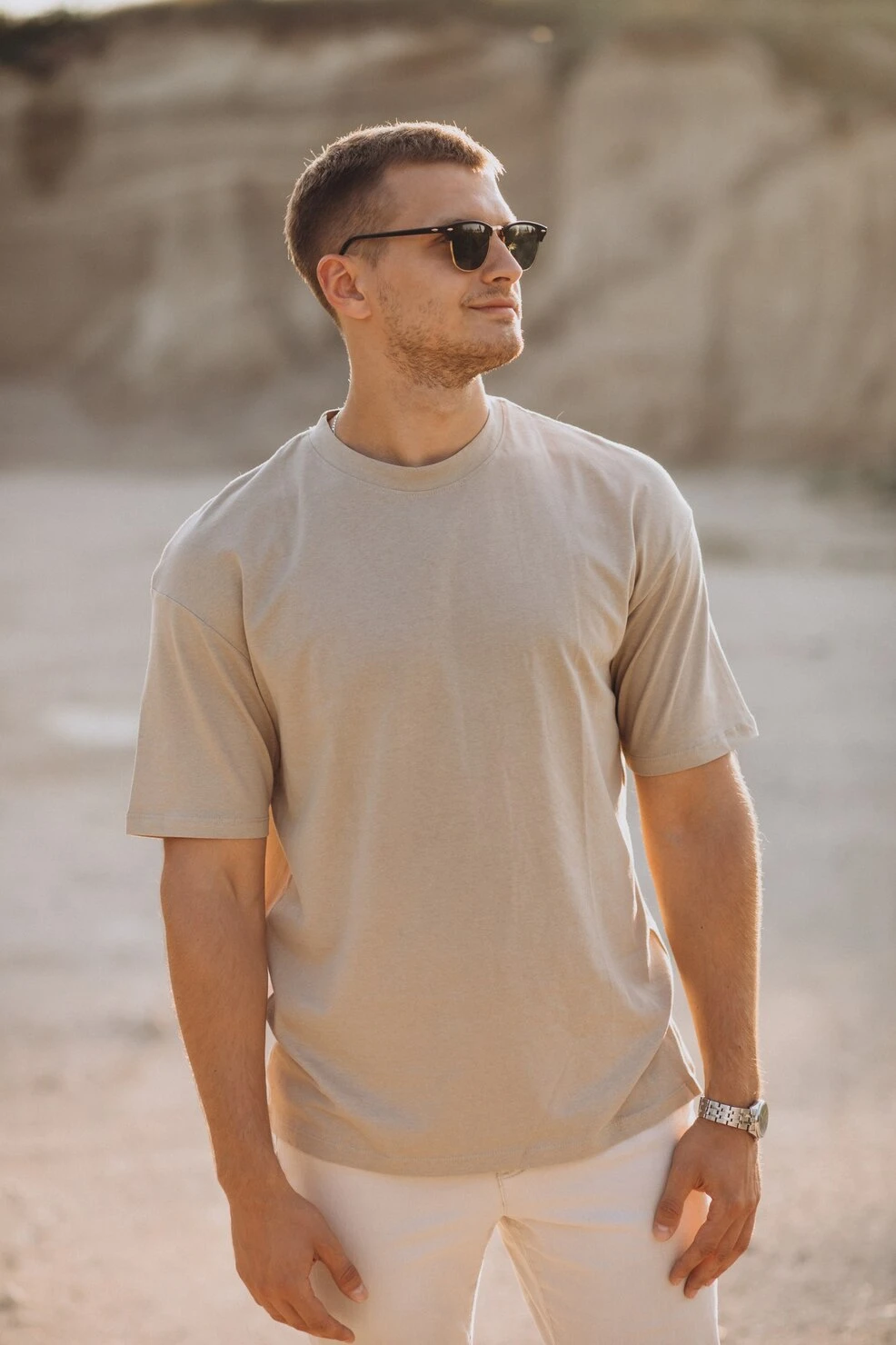Classic Cotton Crew Neck T-Shirt