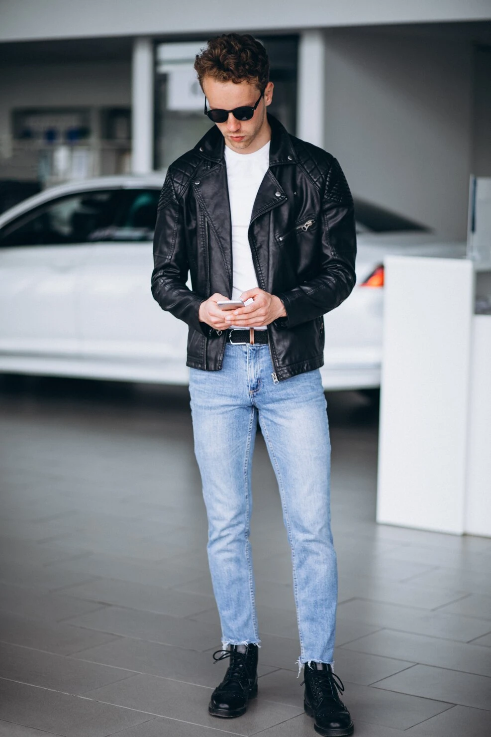 Classic Blue Slim Fit Jeans